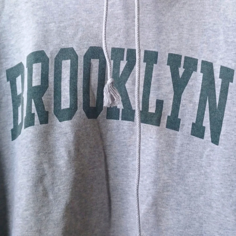 John Galt BROOKLYN New York Hoodie Kangaroo Pocket - Picture 2 of 12